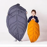 nordic ins style tree leaf shape floor mat child play crawling mat baby blanket baby room decoration rug pure cotton home decor