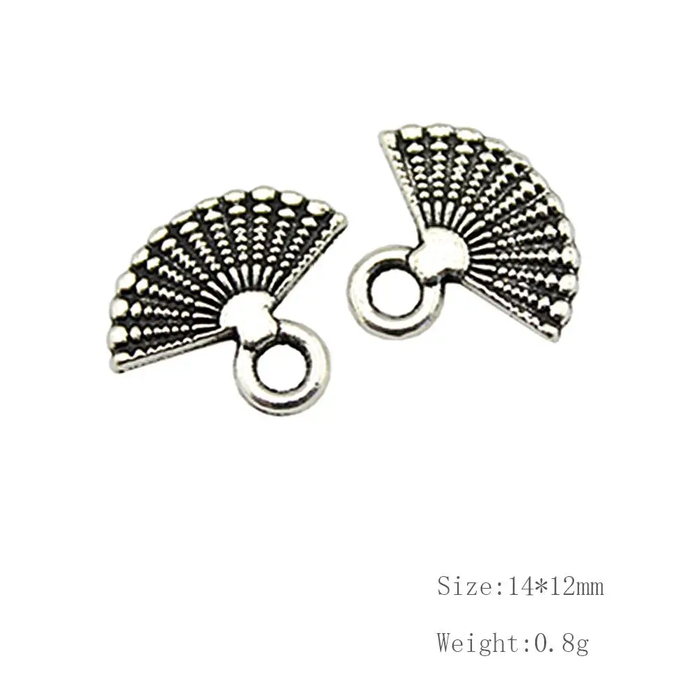 

Malzahar 30 Pieces Fan Jewelry Findings Components Diy Jewelry Making Supplies