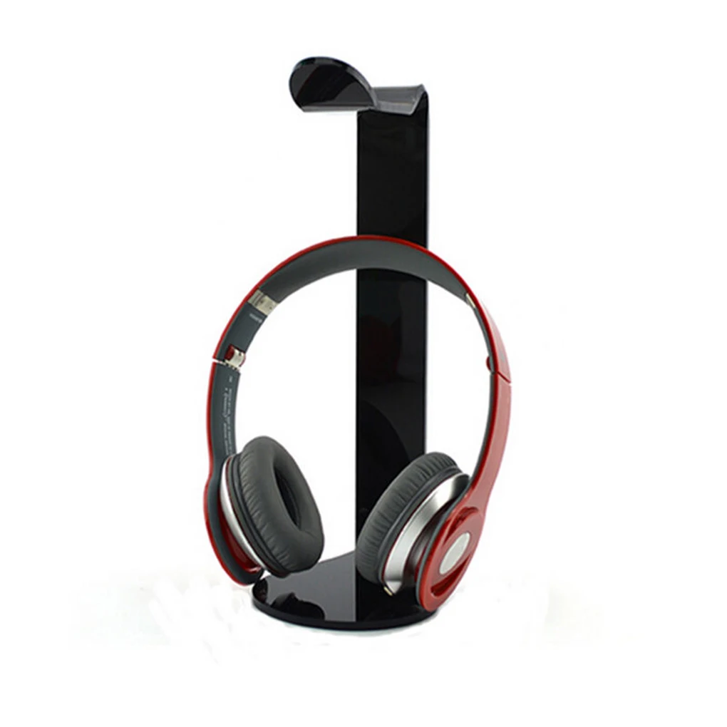 

Universal Acrylic Headphone Stand Holder Headset Desk Display Rack Professional Convenient Storage Durable Earphone Holder