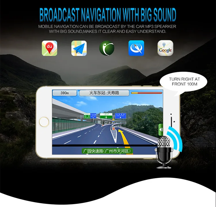 Автомобильный радиоприемник PolarLander 1 Din Bluetooth 12 В USB AUX FM SD TF микрофон | Автомобили и
