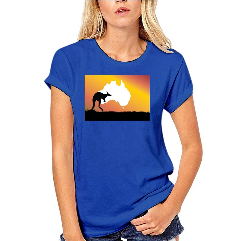 

Aussie Map Kangaroowholesale T shirtTops shirtShort Sleeve T-ShirtO-Neckleisure Fashion T-shirtcute t-shirt