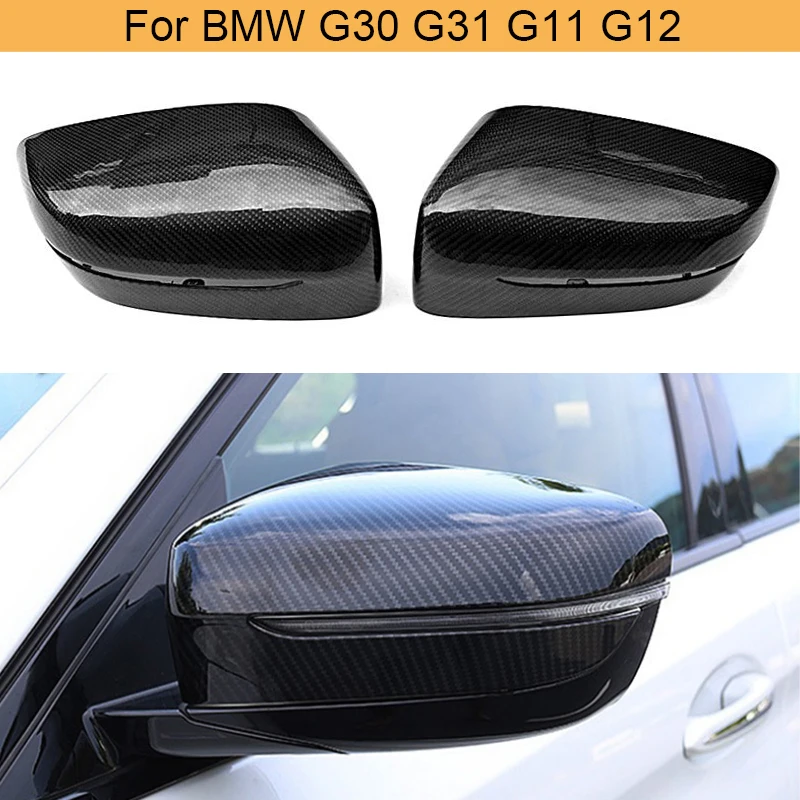 Колпачки из углеродного волокна для зеркал заднего вида BMW 5 Series G30 G38 7 G11 G12 4 двери