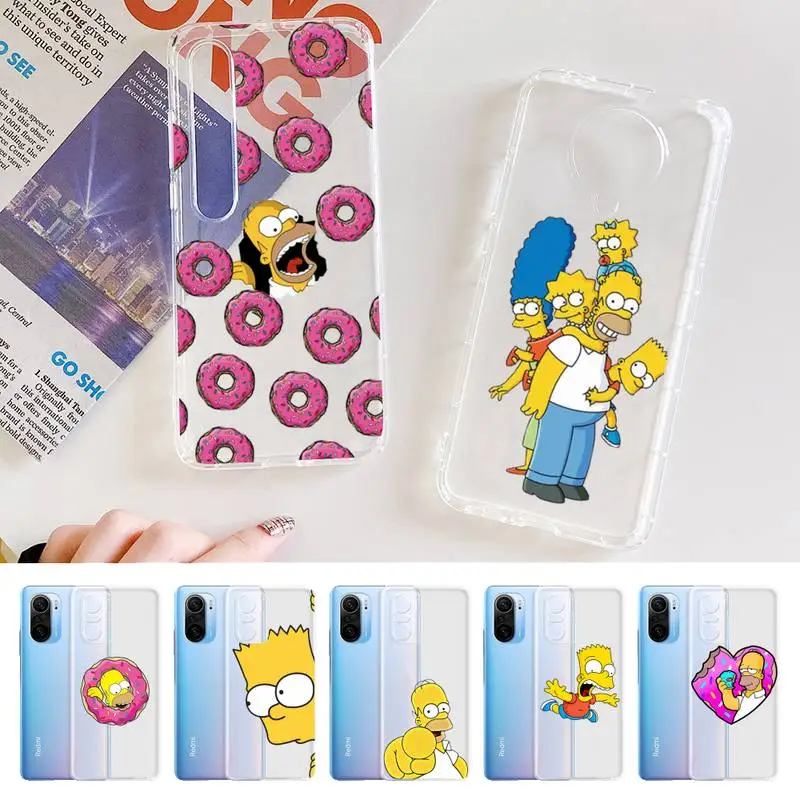 

Homer Funny Phone Case For Xiaomi 10t pro 11 Note10lite Redmi 5plus 7A 8 K20pro 9A Note 9 Pro Max s 10