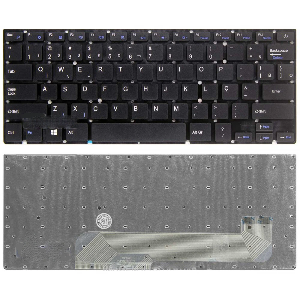 Сменные клавиатуры для Multilaser Legacy PC101 PC102 SP испанская английская 0280DD YX K2000 G15111 34280B048