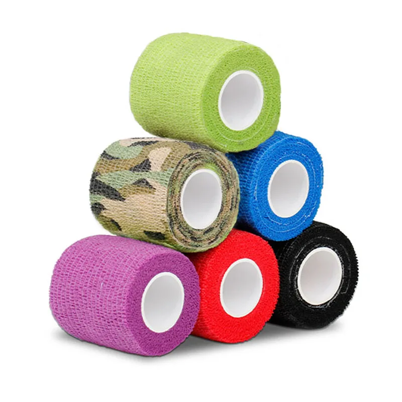 Горячая Распродажа 6 шт. когезивные одноразовые тату ручки ленты бандаж для