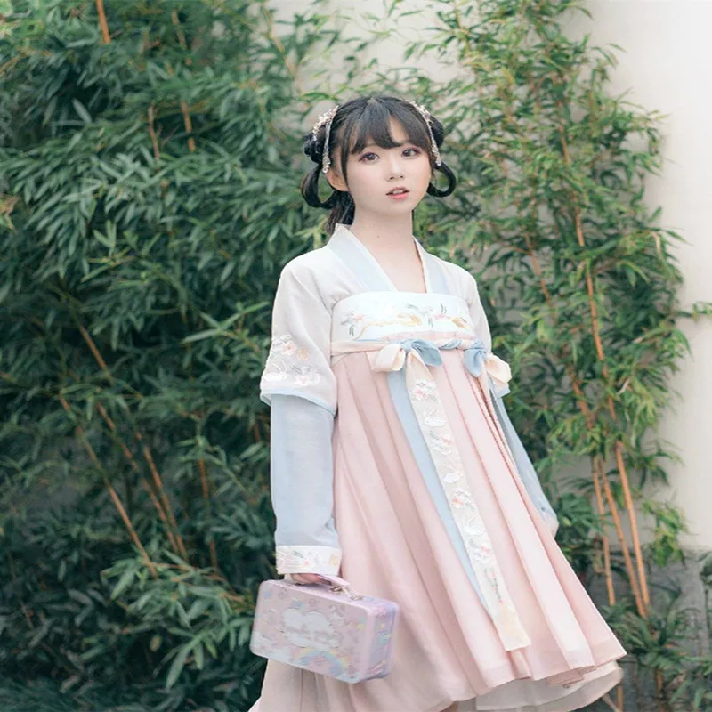 Hanfu платье для женщин Han Dynasty сказочная юбка Китайская древняя традиционная