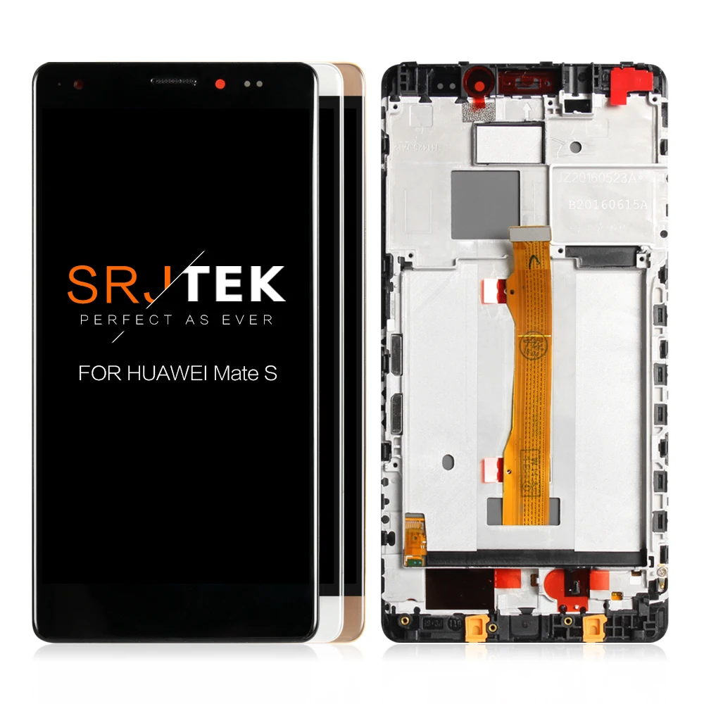 Тест 5 &quotAMOLED для HUAWEI Mate S ЖК-дисплей сенсорный экран дигитайзер сборки запасные