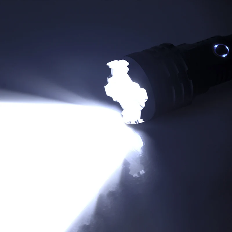 

Super Bright XHP160 Flashlight Powerful Torch USB Rechargeable LED Flash Light 21700 Battery Zoom Tactical Hunting Flashlight