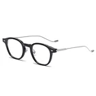 Очки мужские, из чистого титана, плоские, с защитой от сисветильник, рисовые гвозди, при близорукости, 2021