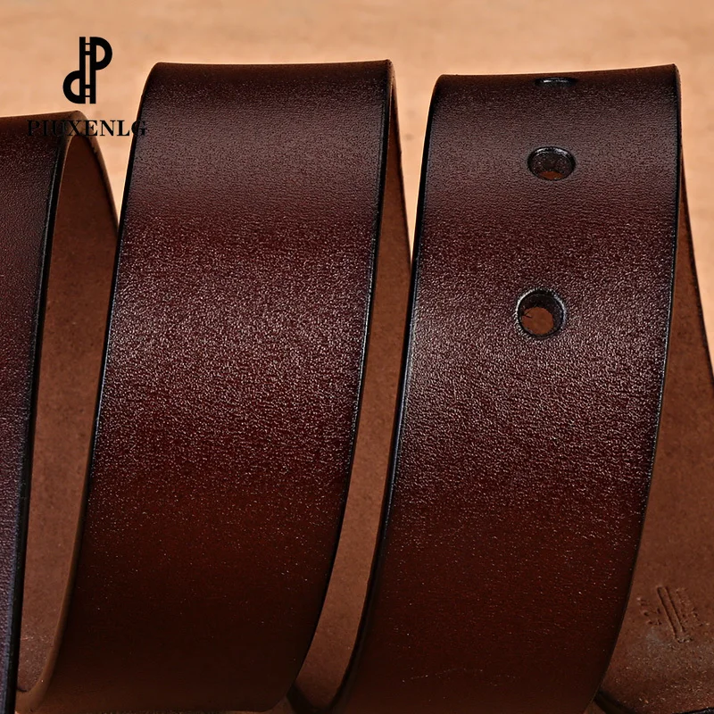 

Men's Leather Pin Buckle Belt Leather Middle Aged and Young Practical Trend Belt Male Belt Retro Fashion Casual Luxury Belt