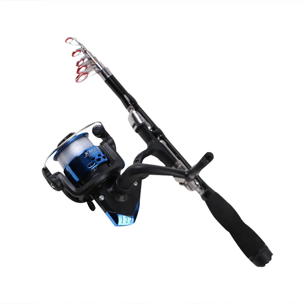 

New Ultra Short Fishing Rod Pole Telescopic Smooth Guide Ring Anti-slip Handle Portable for Anglers SCI88