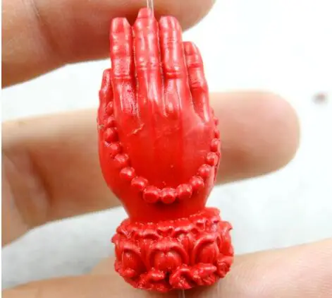 wholesale Natural Chinese Quartz Crystal Red Organic Cinnabar pendant for diy Jewelry making necklace A39 | Украшения и