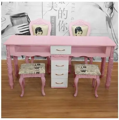 Маникюрный Стол и стул одинарный двойной Трехместный Европейский специальная