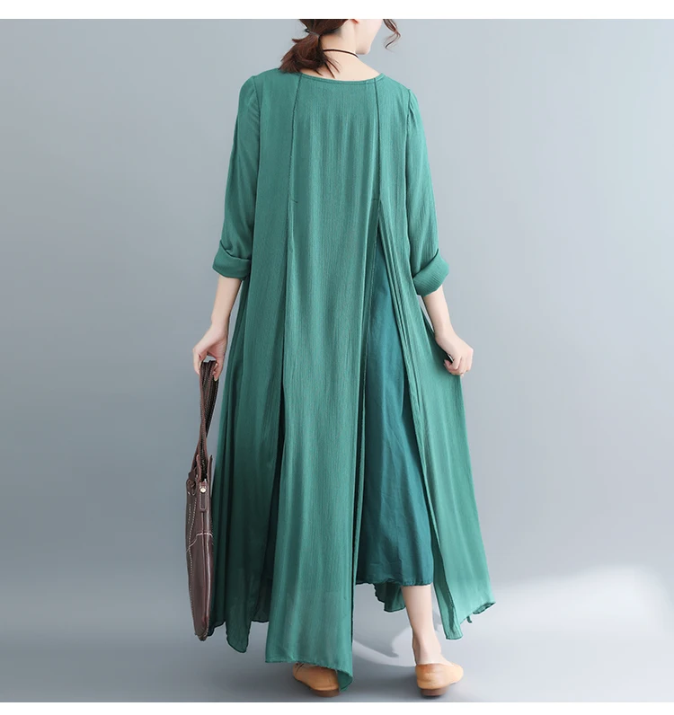 Хлопок и лен Винтаж женское платье Vestidos платье трапециевидной формы летние нерегулярные, белые, большие размеры элегантное платье DJ353