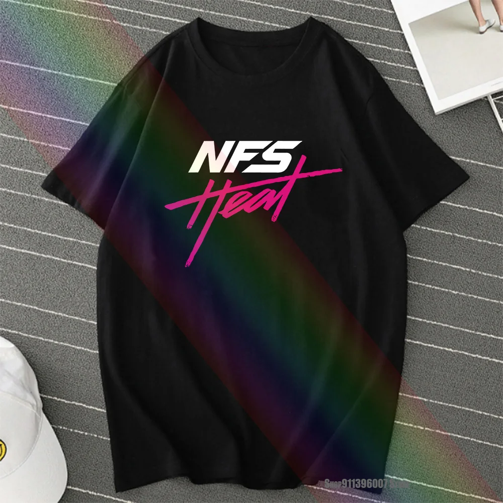 Футболка Nfs Heat Need For Speed Racing Video Game Series черная футболка Xs 3Xl|Мужские футболки| |