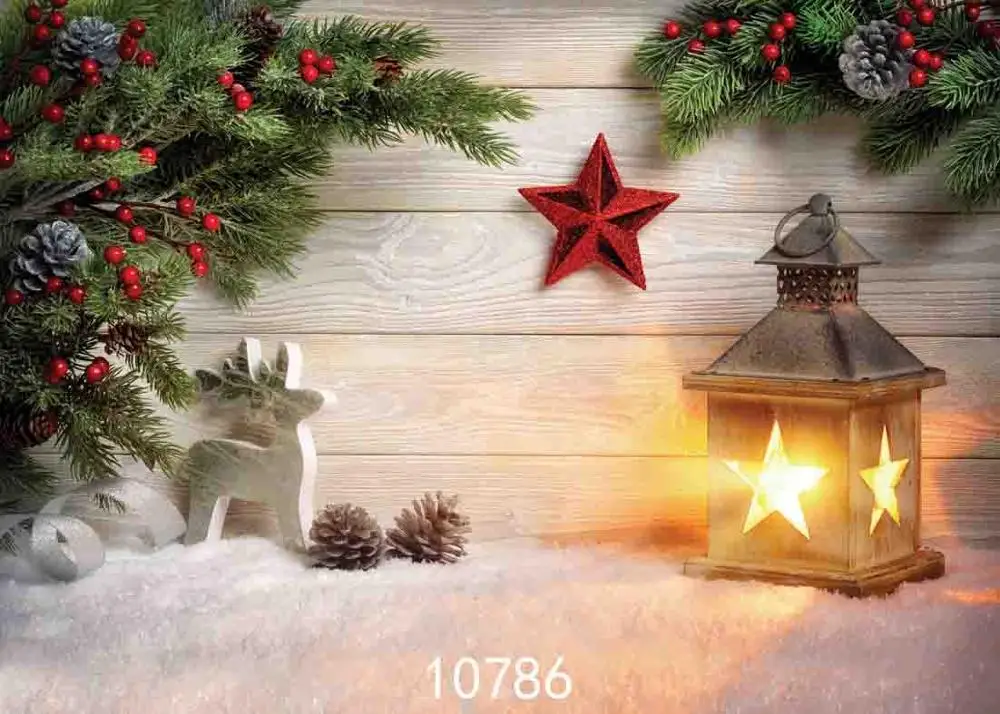 

SHENGYONGBAO Vinyl Custom Photography Backdrops Prop Christmas day Christmas Tree Theme Photo Studio Background ST-1855