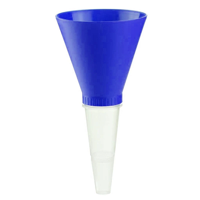 

New Car Universal Engine Oil Funnel No-Spill Oil Funnel Adjustable Oil Funnel Adapters All in One Oil Funnel