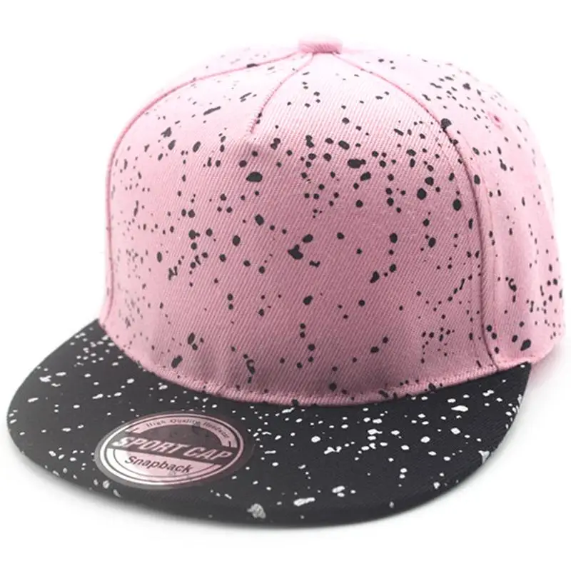 

Baby Baseball Cap Kids Snow Printed Polka Dot Snapback Newborn Toddler Summer Sun Hat