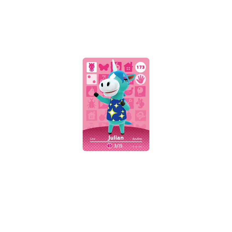 

Hot Villagers Animal Crossing Card ACNH NFC Game Card Lucky Pietro Ntag215 Tag Switch NS WiiU Series 1 2 3 4 Free Shipping
