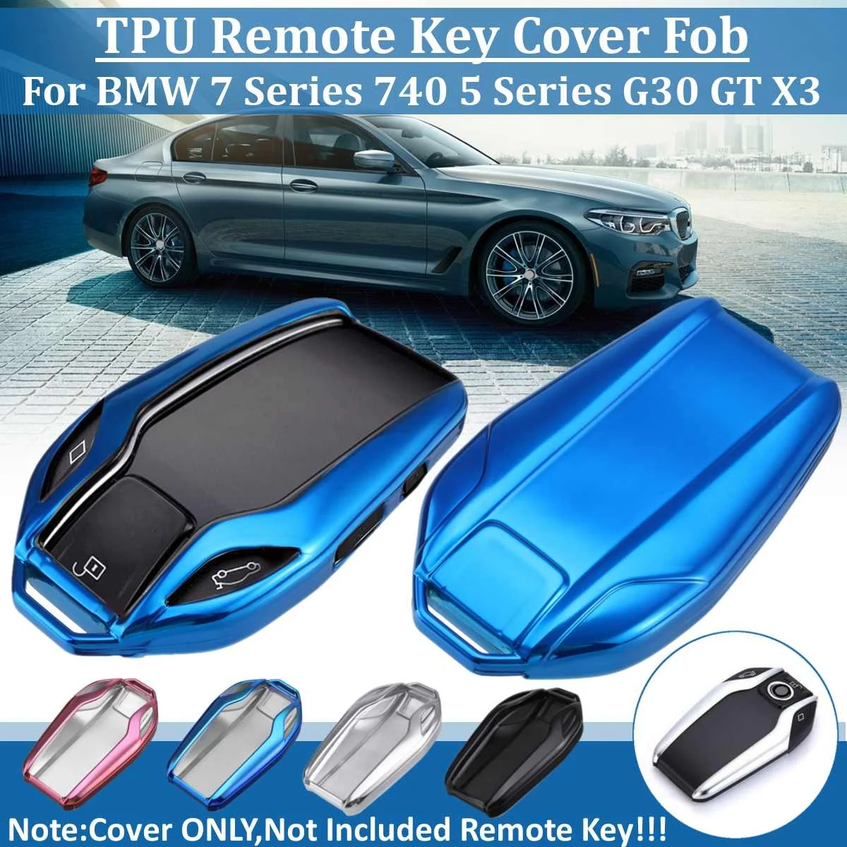 

1 x New Tpu Car Remote Key Cover Case For BMW 5 6 7 Series G11 G12 G30 G31 G32 X3 X4 X5 730li 740li 2017 2018 2019 2020