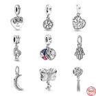 Женские Подвески в виде сердца, серебро 925 пробы