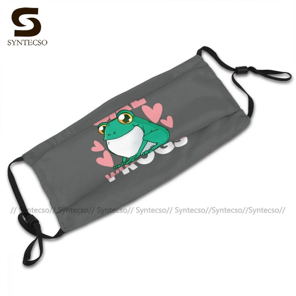 Многоразовая маска для лица Crazy Frog с принтом модная Байкерская из полиэстера