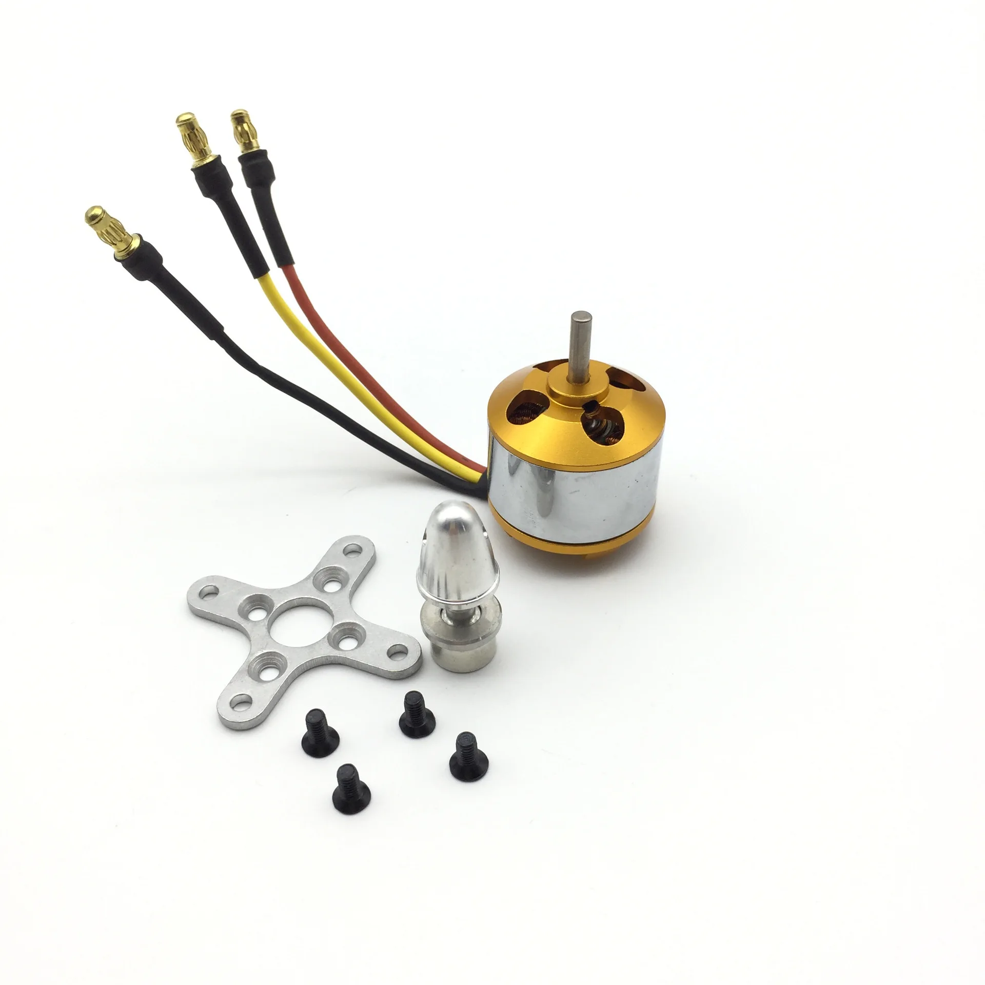 2212 6 RC Мотор Комплект 2200kv бесщеточный в сборе пластмассы сварная банановая