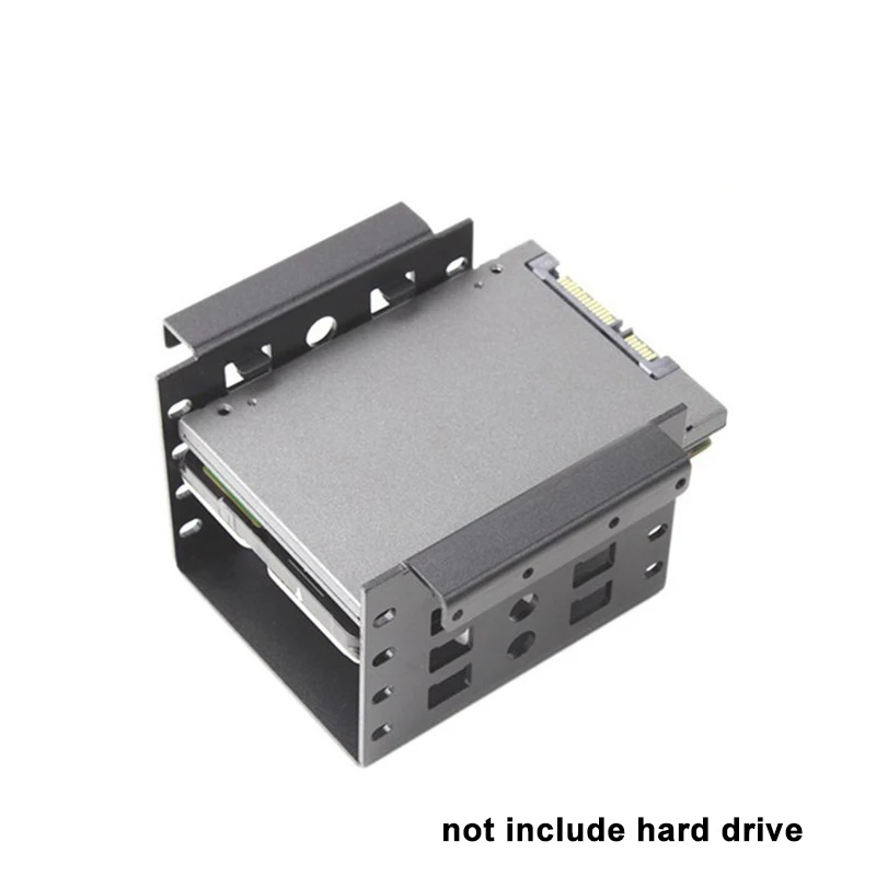 

Internal 2.5" HDD SSD To 3.5" Drive Bay Aluminum Mounting Kit To 4 Hard Drive Adapter Chassis Hard Drive Tray Caddy Bay