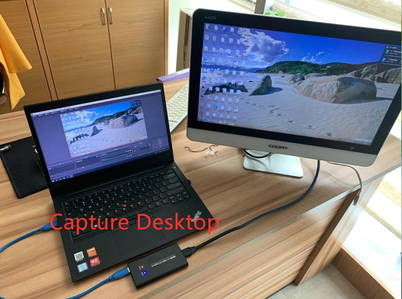 KuWFi USB3.0 HDMI 4K60Hz Захват видео с HDMI на USB Захват видеокарты Dongle Игра Потоковая трансляция в прямом эфире с входом MIC
