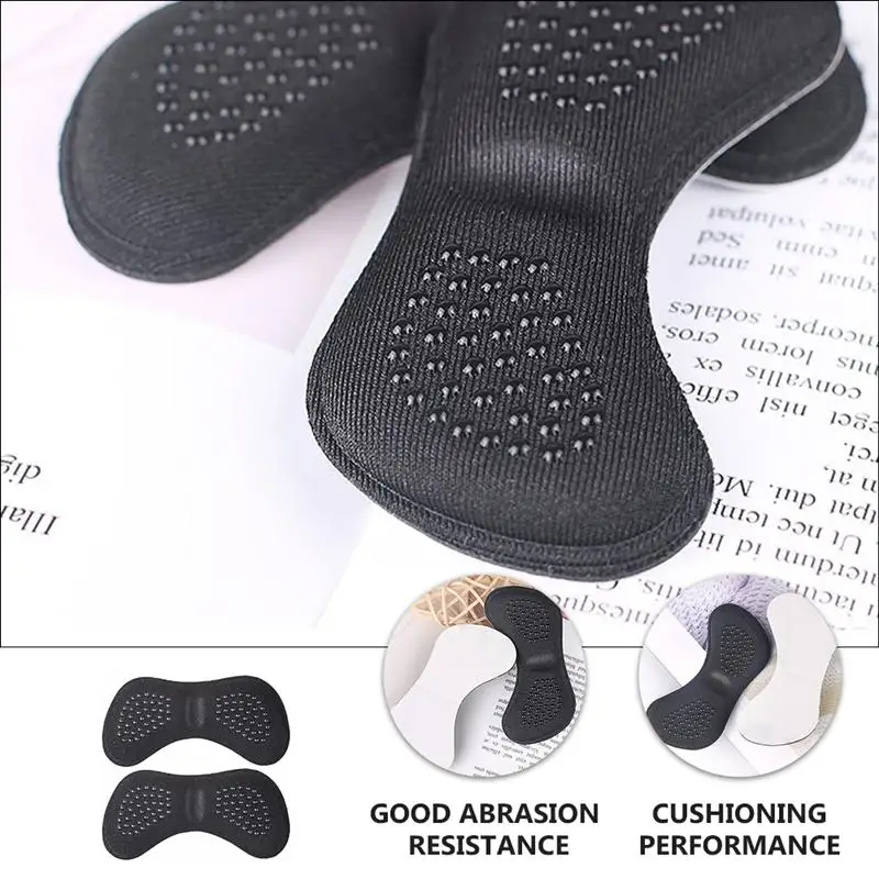 

4 Pairs Heelpiece Stickers High Heels Back Cushion Pads Thickened Heel Stickers