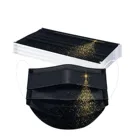 10 шт., одноразовые маски на Рождество для взрослых