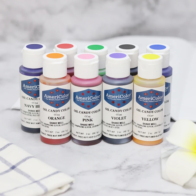 Американский цвет AC пищевое масло пигмент шоколадный крем для приготовления