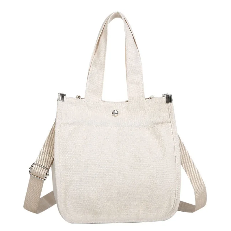 

2020 Korean version of ins college wind soft girl student canvas portable shoulder bag female Harajuku ulzzang messenger bag