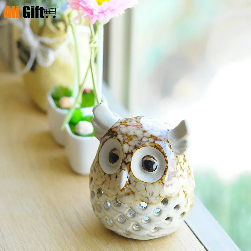 Простой Винтаж Европейский Стиль Свеча в форме Совы палка Романтический