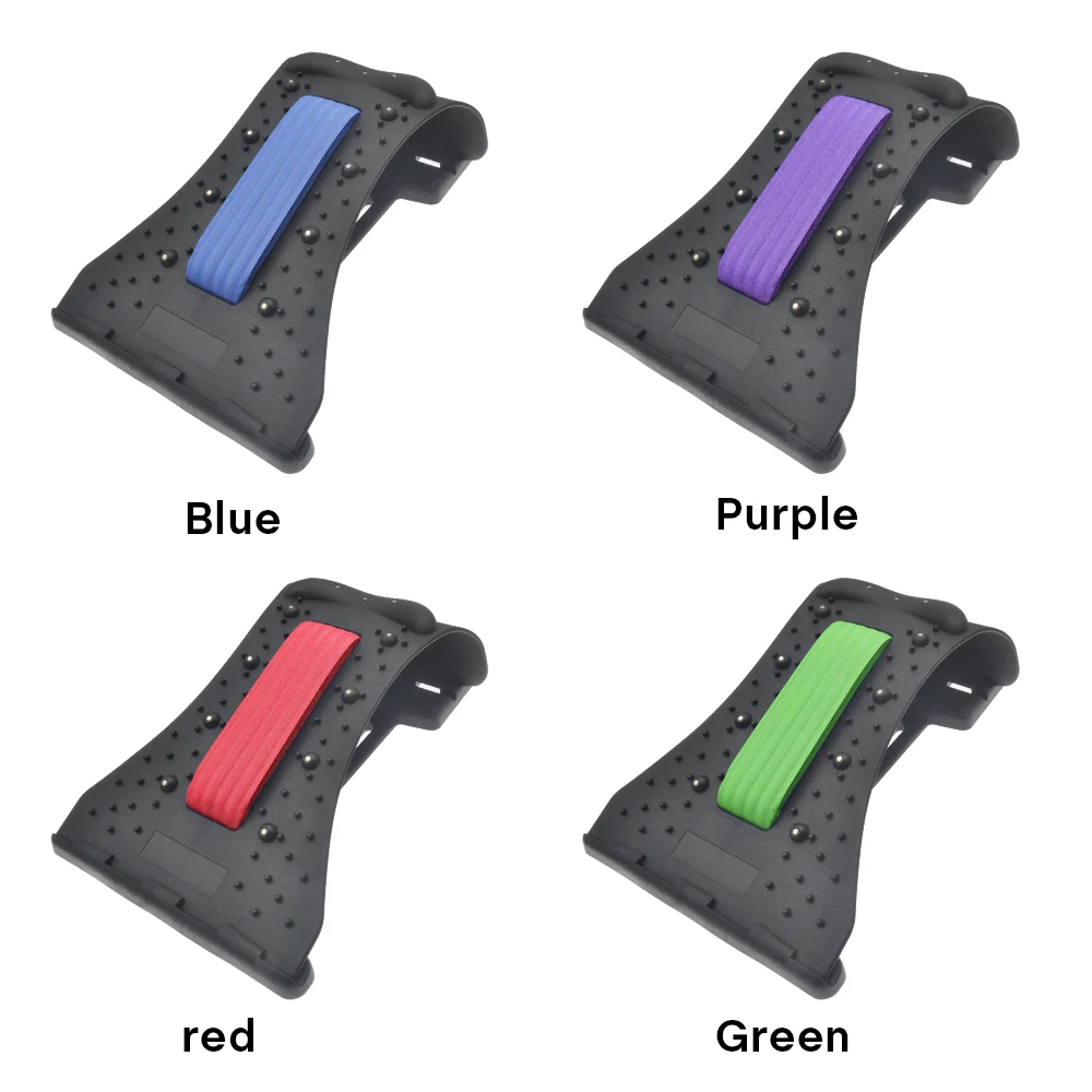

Magnetic Back Massager Stretcher Apparatus For Neck Traction Device Cervical Correction Fitness Neck Lumbar Spine Deck Stretch