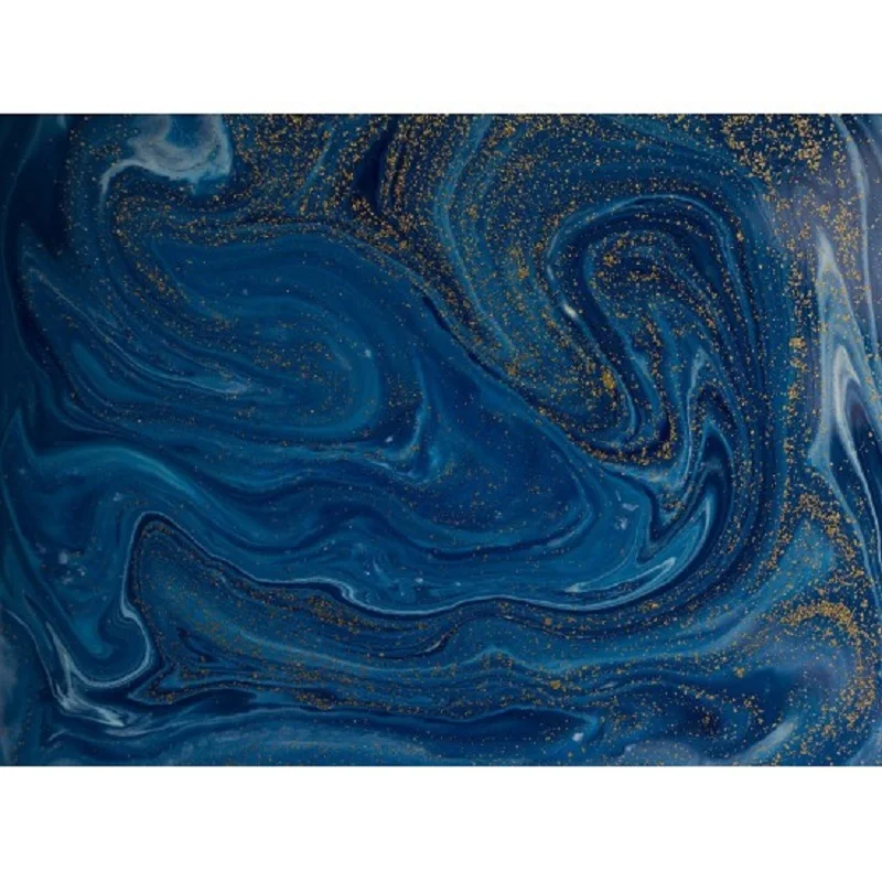 

Nitree Photo Studio Photography Props Marble Blue and Gold Abstract Vinyl Background Liquid Marbling Backdrop NI-20201127