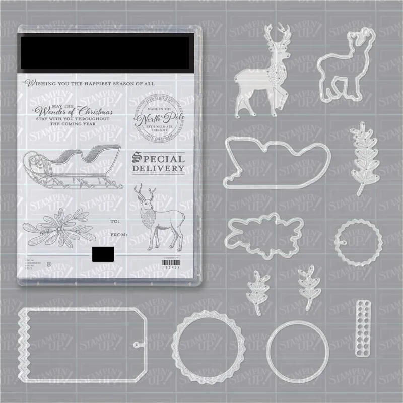 

Fawn Metal Cutting Dies And Stamps 2020 DIY Scrapbooking Stencils die cut cutter Card Embossing silicone clear stamp