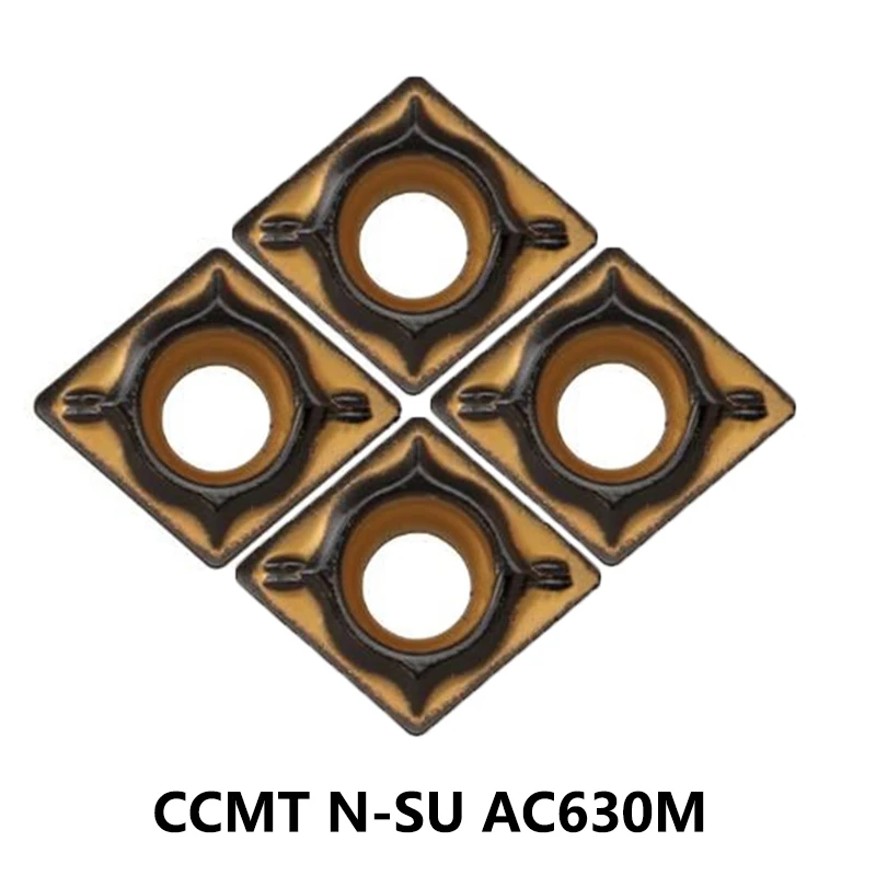 

Original CCMT Carbide Inserts CCMT060204N-SU CCMT060208N-SU CCMT09T304N-SU CCMT09T308N-SU AC630M Lathe Cutter Tools CCMT09T308