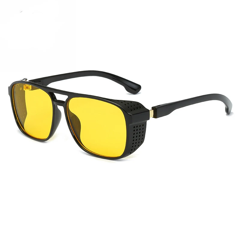 

Fashion Retro Steampunk Sunglasses For Women Men Brand Design Male Female Outdoor Sports Travel Cool UV400 Sun Glasses Shades