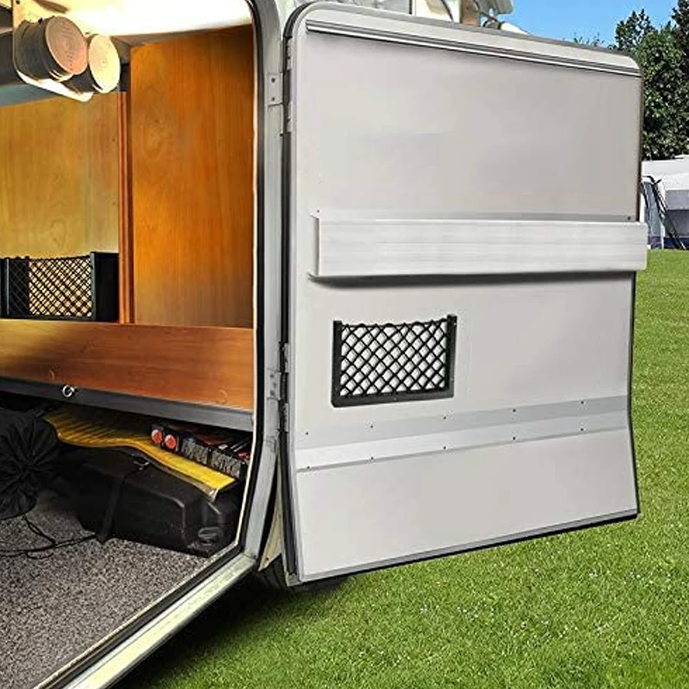 3pcs net pocket seat back 38x16cm car bus mobile cell phone debris storage bag outdoor personal car parts decoration free global shipping