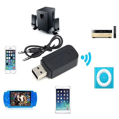 Bluetooth 2 0 + EDR 3 5 мм автомобильный беспроводной Aux аудио стерео музыкальный ресивер