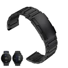 Ремешок титановый для Samsung Galaxy watch 45 ммHuawei watch 3 GT2, металлический браслет из нержавеющей стали для Amazfit GTR 47 мм, 22 мм