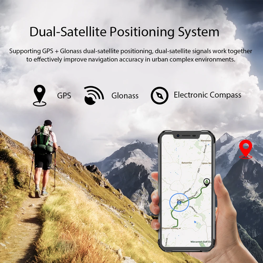 Blackview BV9600 смартфон с 5 7-дюймовым дисплеем восьмиядерным процессором Helio P70 Android 6 21 9