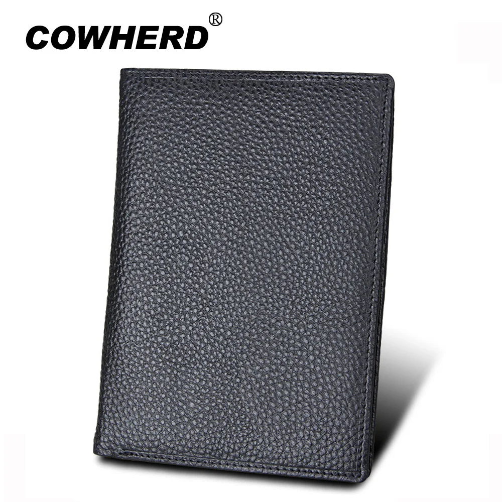Мужские кошельки из воловьей кожи Cowherd мужской кошелек для мелочи с несколькими