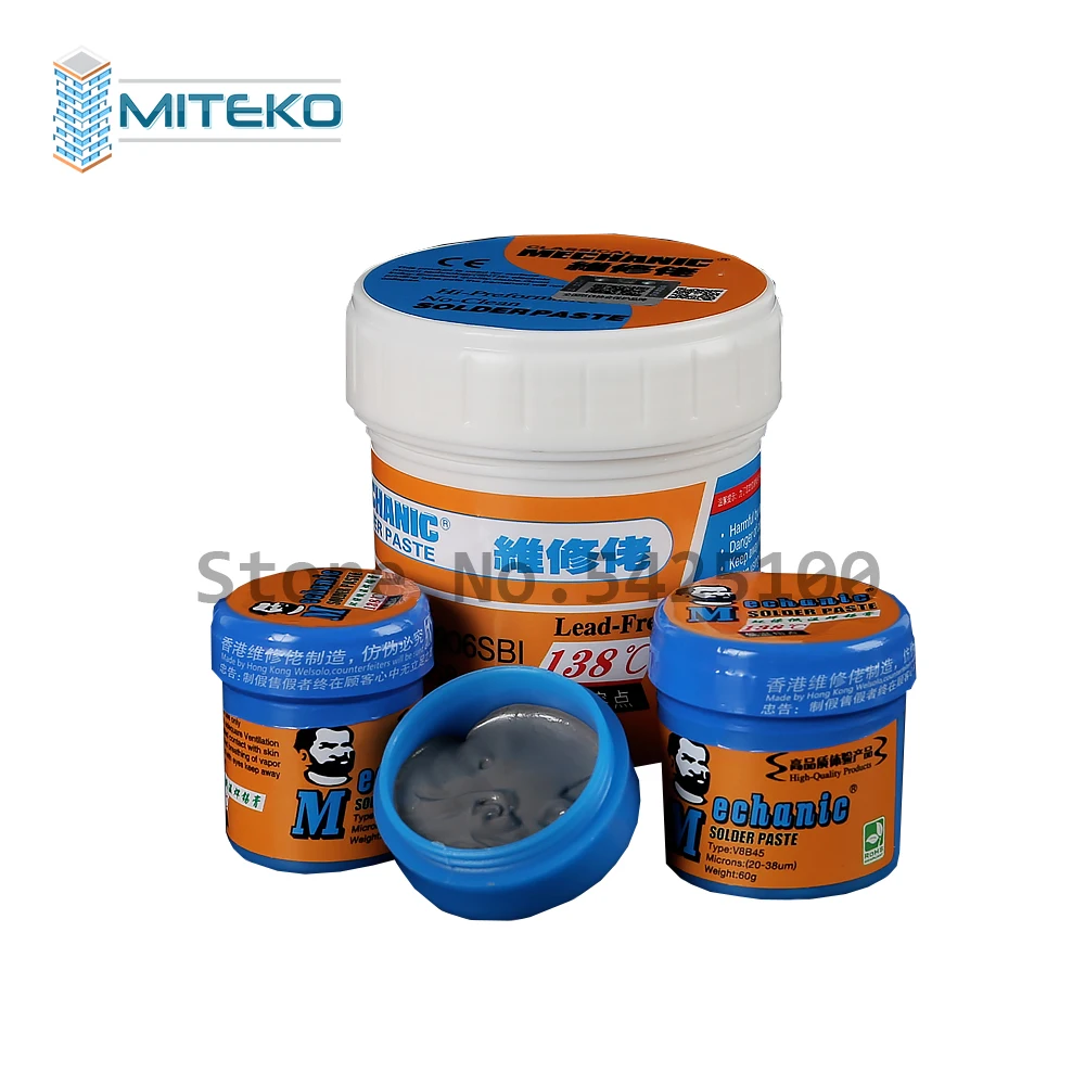 Механическая паяльная паста Sn63 Pb37 для высококачественного продукта | Мобильные