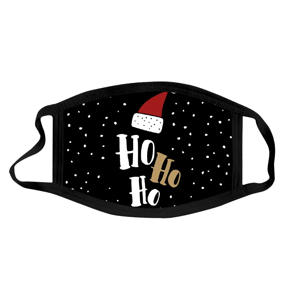 

5pcs Christmas Masks Children Kid Child's Christmas Masks Face Masks Reusable Masks Mouth Cover Mask mascarilla