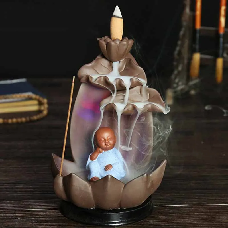 Ароматическая горелка Backflow керамическое украшение светодиодсветильник лампа