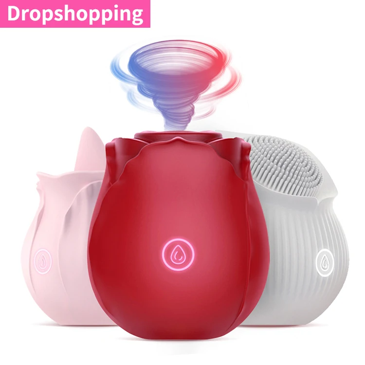 Дропшиппинг Женский Стимулятор сосков клитора лижущий язык вибратор для груди