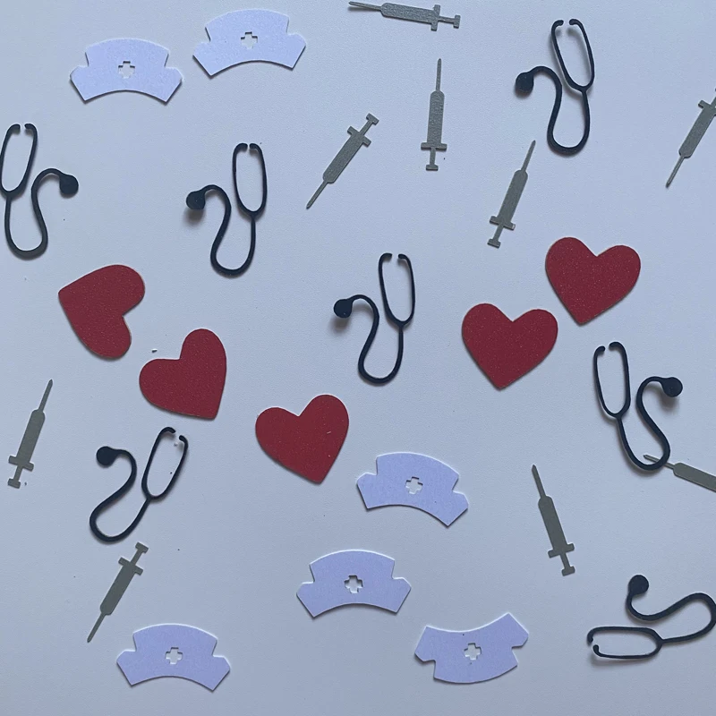 100 шт. конфетти-шприцы для врачей и медсестер