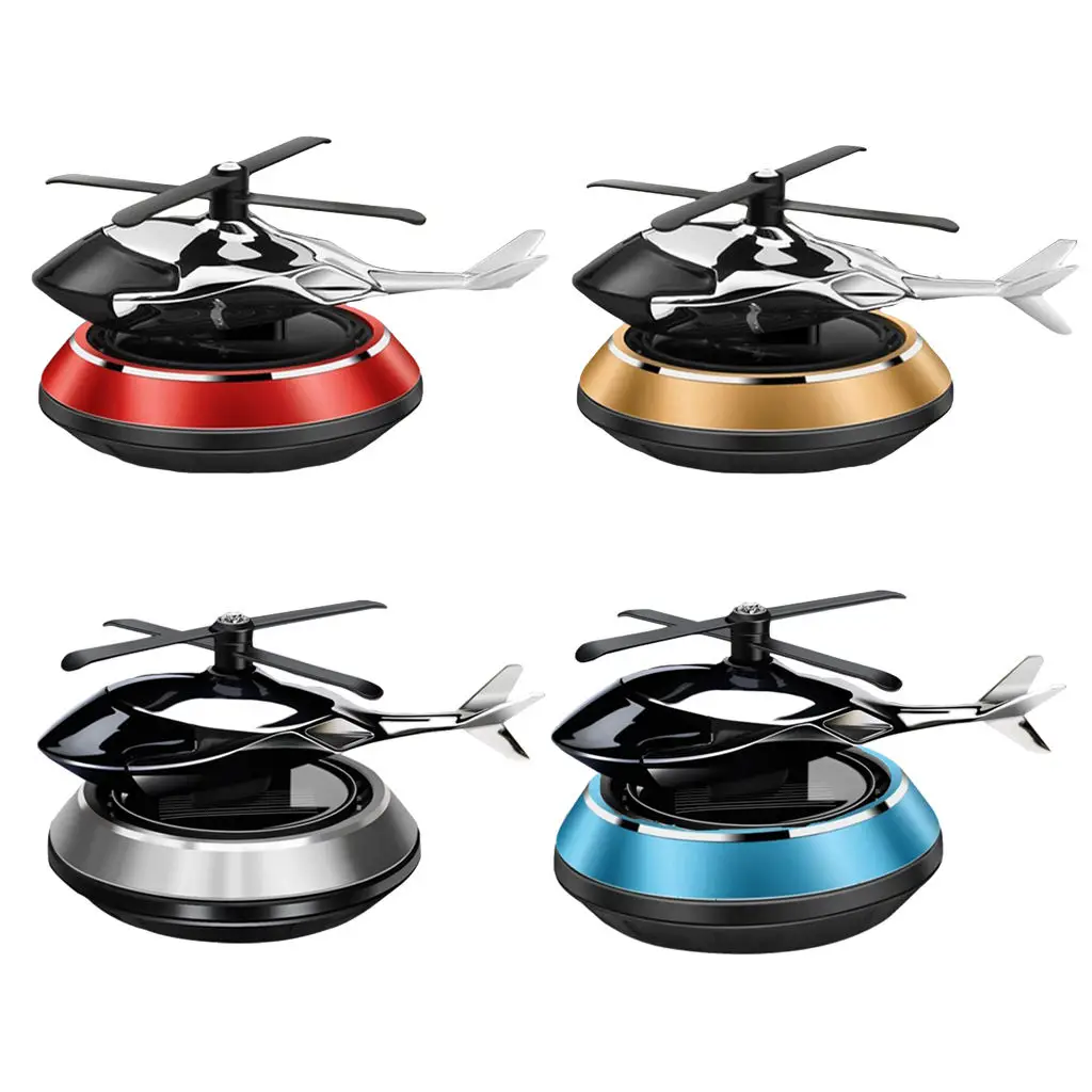 

Car Decoration Airplane Solar Powered Air Freshener Aroma Diffuser